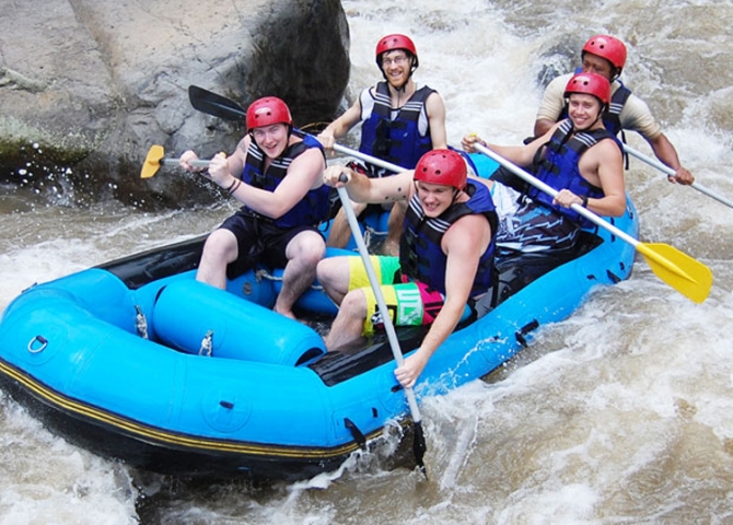 Kintamani  and  River Rafting